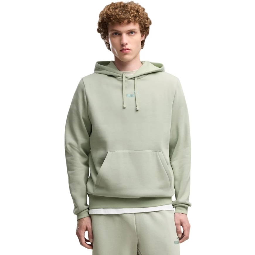 Miesten huppari Puma ESS Small No.1 Logo vaaleanvihreä 692914 28 (XL)