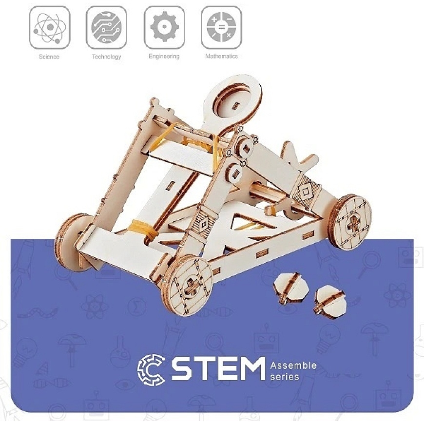 Extra Digital Puidust konstruktori "Katapult", haridusmudel
