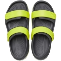 Laste Crocs Crocband Cruiser sandaalid, grafiitja kollane värv Laste Crocs Crocband Cruiser sandaalid, grafiitja kollane värv