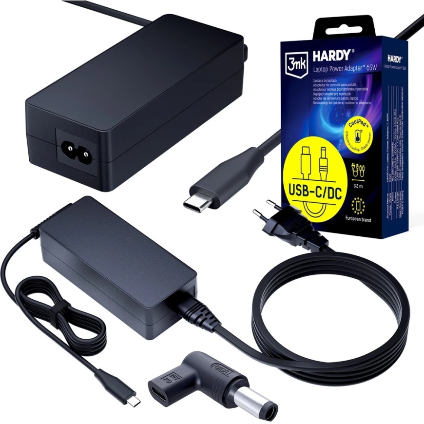 3mk HARDY 65W для Dell 20V USB-C/DC 7.4 x 5.0 – 2