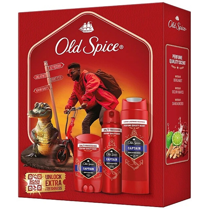 Old Spice Captain Urban Travel Set - Lahjasetti – 2