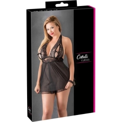 Cottelli Curves Mežģīņu babydoll 2XL