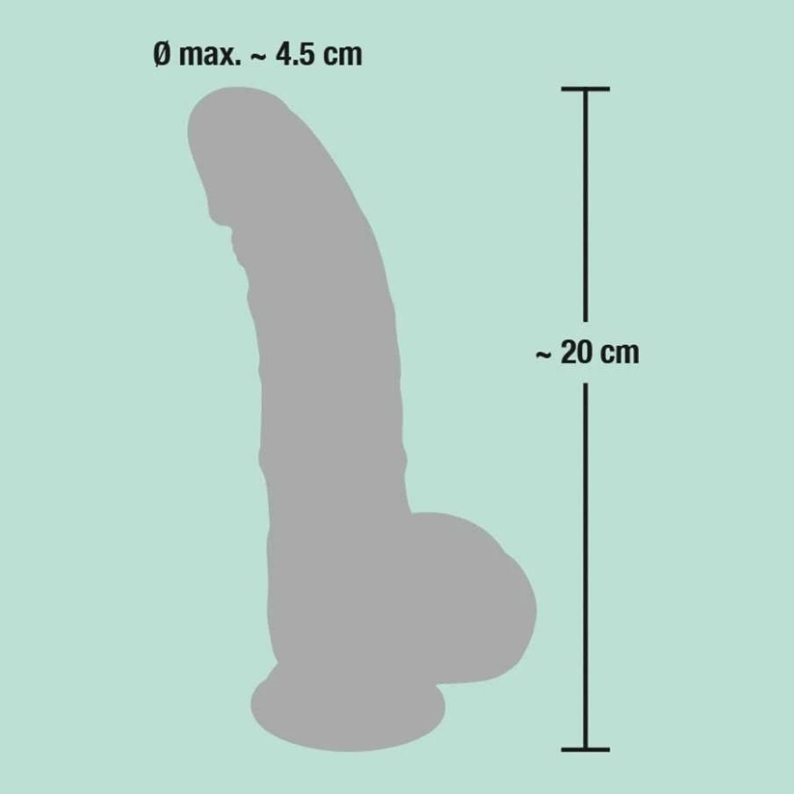 You2Toys Medicininis silikoninis dildo 20 cm – 2