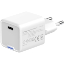 ColorWay 1x USB-C network charger/ GaN/ PD/ PPS/ 30W, White ColorWay 1x USB-C network charger/ GaN/ PD/ PPS/ 30W, White