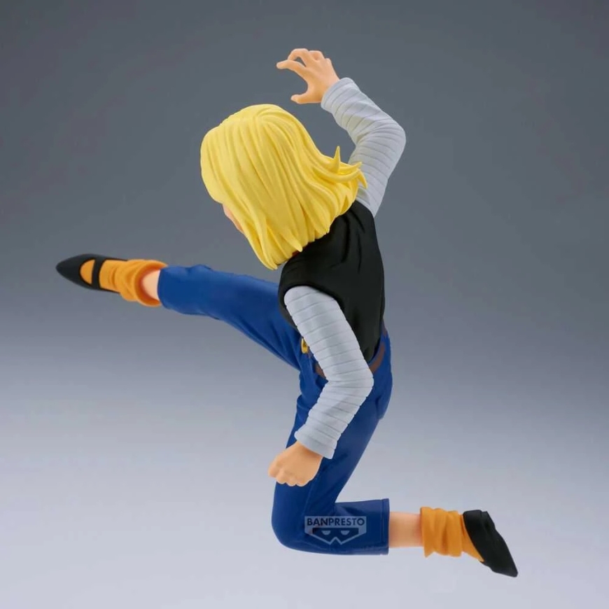 Banpresto Dragon Ball Z Match Makers Android 18 & Mr. Satan -setti 2 figuuria 11-8 cm – 4