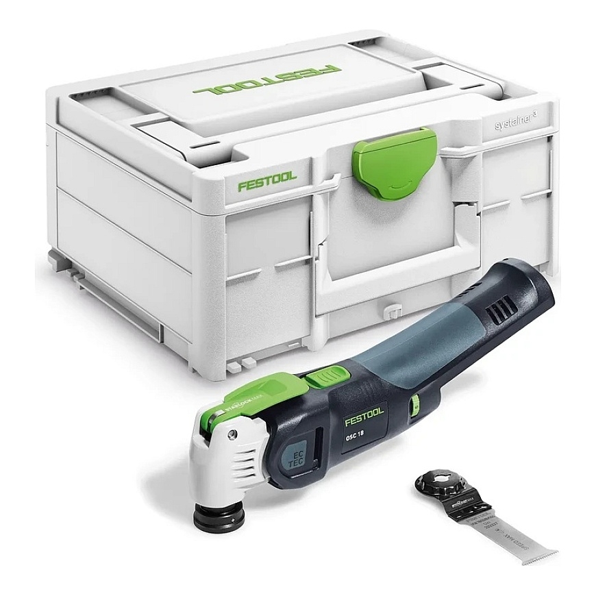 Cordless multifunctional cutting tool Festool OSC 18 E-Basic VECTURO 18 V (without battery and charger)