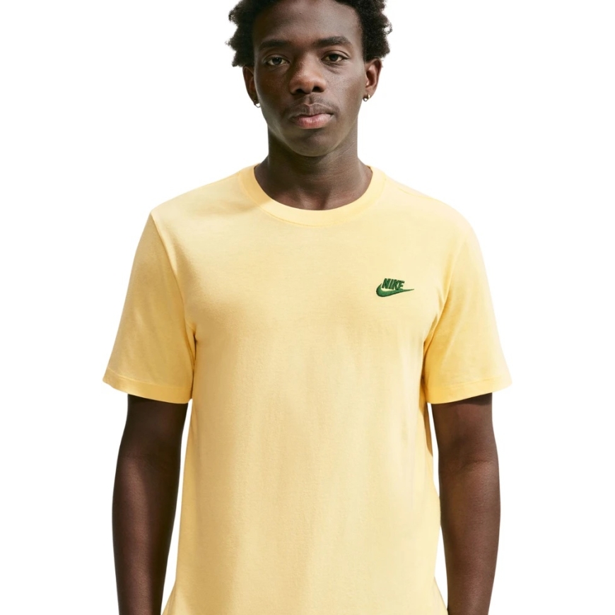 Nike Club Tee Men's T-Shirt yellow AR4997 723 (XL) – 3