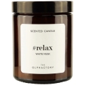 The Olphactory Relax white musk scented candle, 135 g The Olphactory Relax white musk scented candle, 135 g