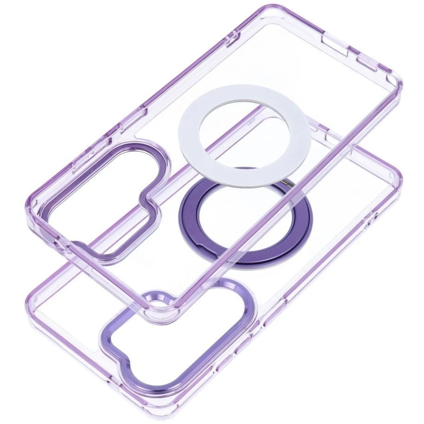 OEM "Samsung A57 Frame Circle" case, compatible with "MagSafe", purple – 2