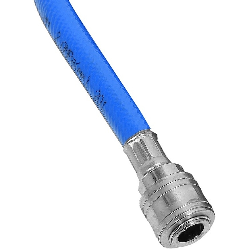 Yato ORO CAURULE ARMĒTA PVC 8MM X 5M AR ĀTRĀM SAVIENOTĀJAI – 2