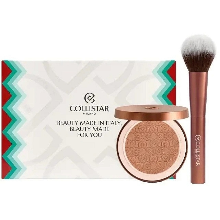 "Collistar Silk Effect" bronzer powder case, 2 pcs.