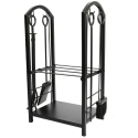 ATL DA808 Metalline küttepuude hoidja 40x30x73cm + tarvikud ATL DA808 Metalline küttepuude hoidja 40x30x73cm + tarvikud