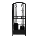 ATL DA808 Metalline küttepuude hoidja 40x30x73cm + tarvikud ATL DA808 Metalline küttepuude hoidja 40x30x73cm + tarvikud