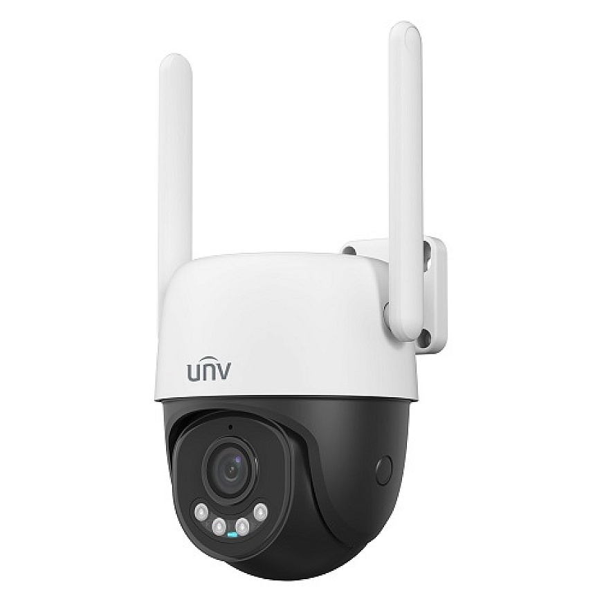 Saugos Kamera - UNIVIEW 3 MP 4G PT Kamera Balta/Juoda