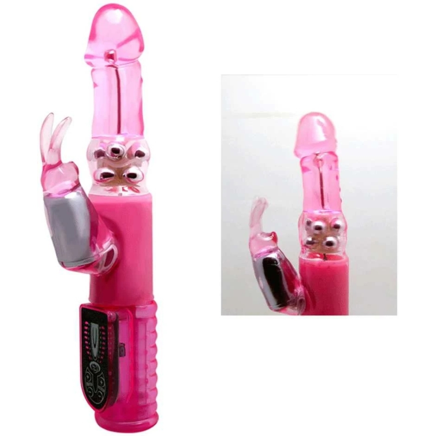 BAILE Vibrators ar rotējošu klitora masāžas ierīci 25cm 8 režīmi – 2