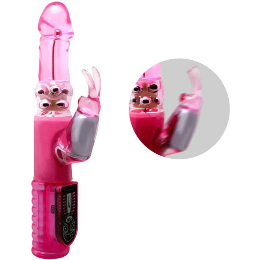 BAILE Vibraator pöörleva kliitori massaažiga 25cm 8 režiimi – 3