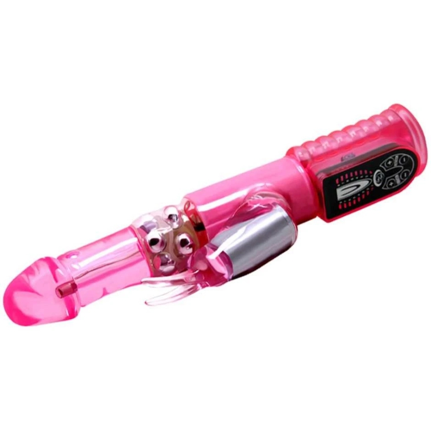 BAILE Vibrator with Rotating Clitoral Massager 25cm 8 Modes – 5
