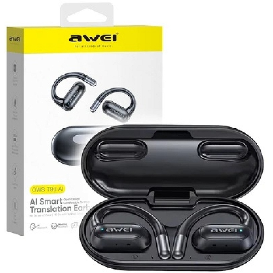 Wireless Headphones with Translator AWEI OWS T93AI