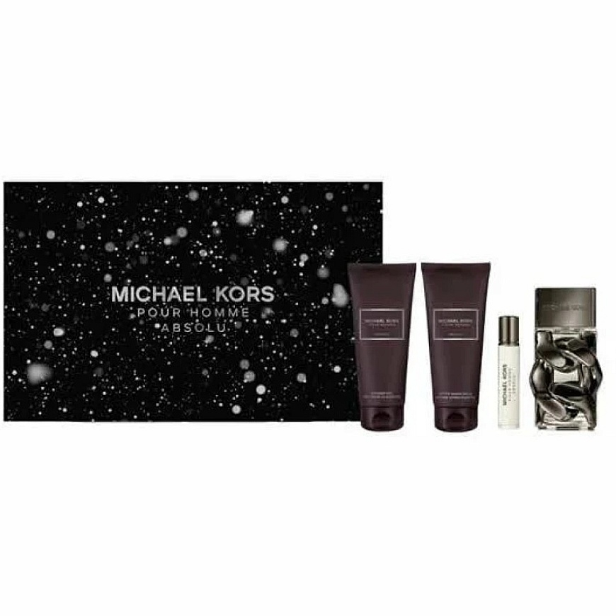 Michael Kors Pour Homme Absolu Eau De Parfum Purškiklis, 100 ml Set 4 Pieces