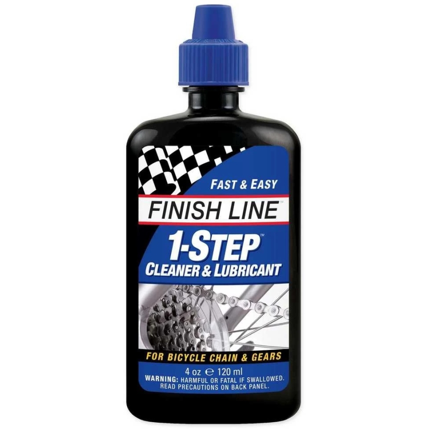 Ķēdes tīrītājs/eļļa Finish Line 1-Step 120ml – 2