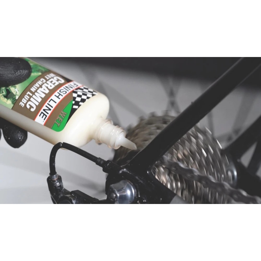 Finish Line Ceramic Wet -ketjuöljy 60ml – 3