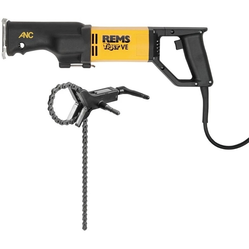 REMS Tiger VE Set K Electric Saw with Chain Holder