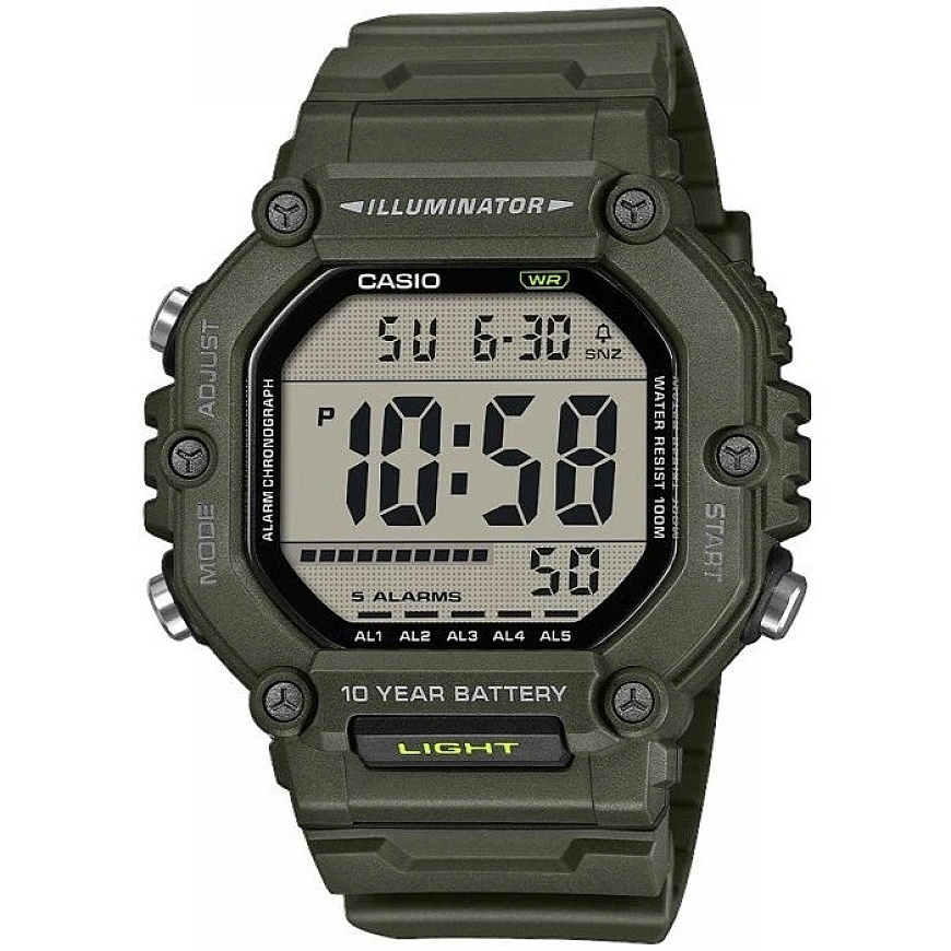 Men's watch CASIO AE-1600HX-3A + BOX (zd300e) – 2