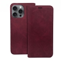 Išmanusis suede dėklas iPhone 17 Pro 6,3" / iPhone 18 Pro 6,3" bordo Išmanusis suede dėklas iPhone 17 Pro 6,3" / iPhone 18 Pro 6,3" bordo