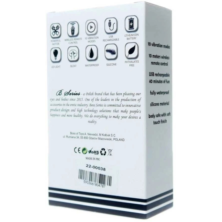 B-sarjan Magic B -sarjan emätinstimulaatio Kegel-harjoittelupallot pilottia varten – 5