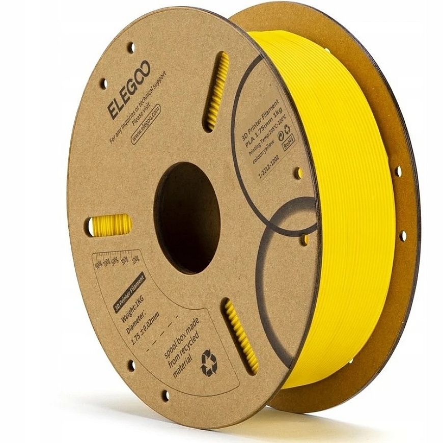 Elegoo PLA plastic 1.75mm 1kg - Yellow – 2