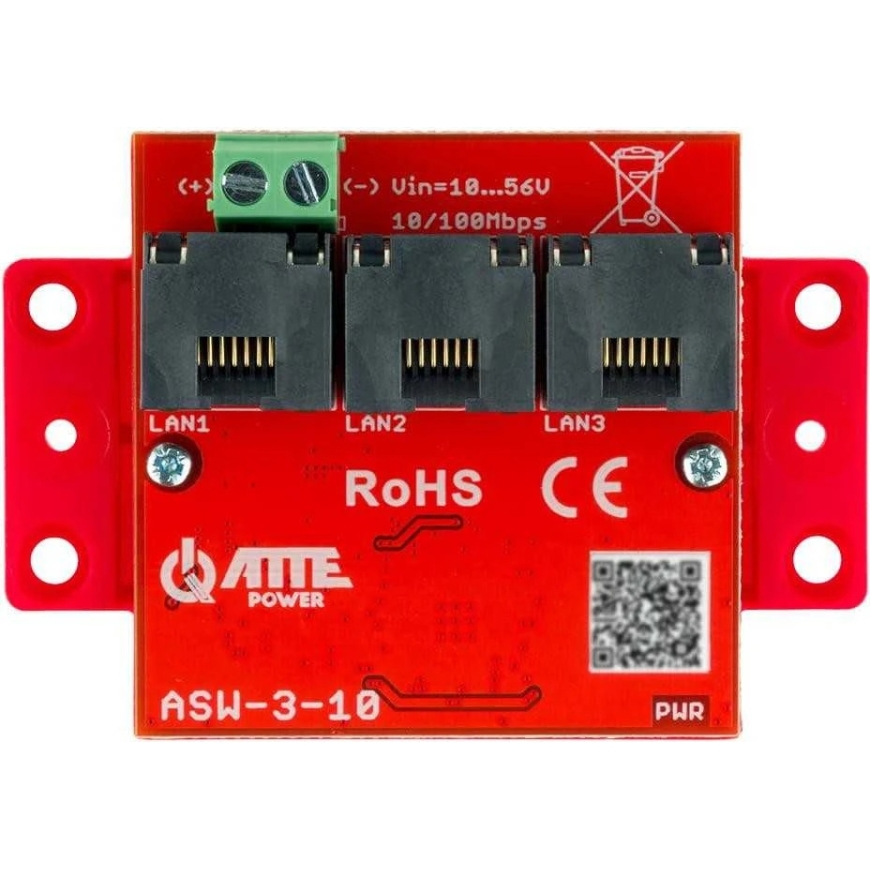 3-Porttikytkin ATTE ASW-3-10