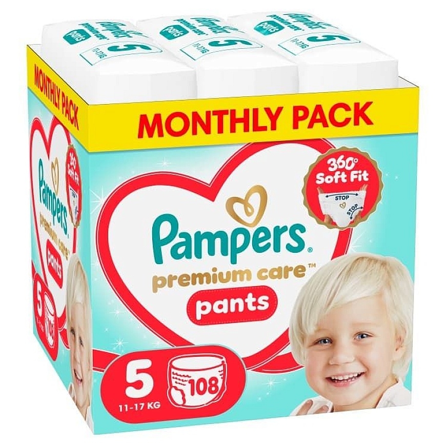 Pampers Pants подгузники 5. размер 11-17кг 108шт 80894762 (8006530315838)