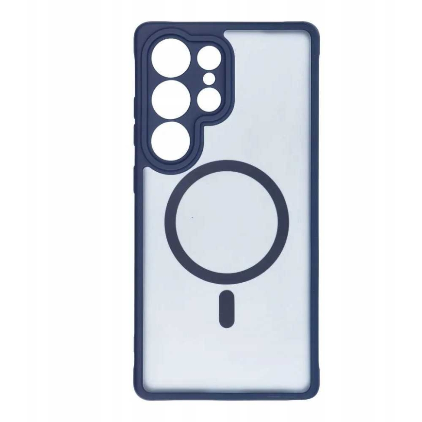 Oem FULL MATTE MAG COVER case compatible with MagSafe for Samsung Galaxy S25 blue color – 2