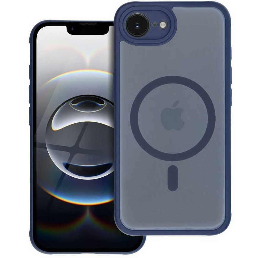 Oem FULL MATTE MAG COVER case compatible with MagSafe for Samsung Galaxy S25 blue color – 5