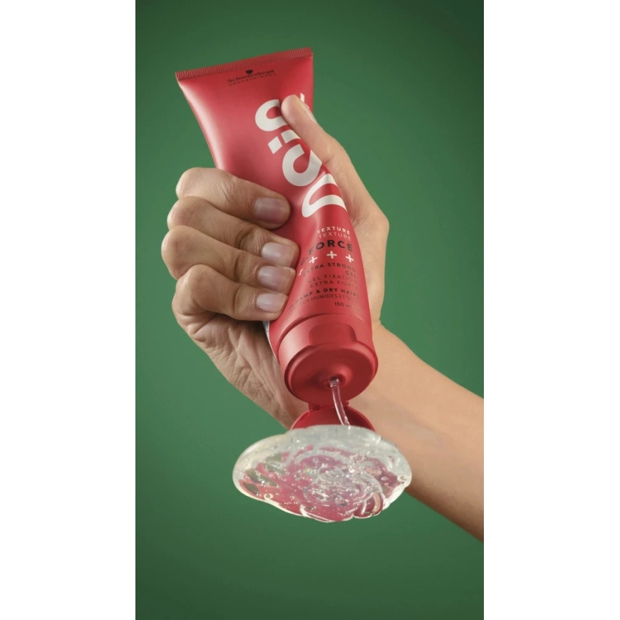 Schwarzkopf Osis g Force Гель для укладки сильной фиксации, 150 мл – 3