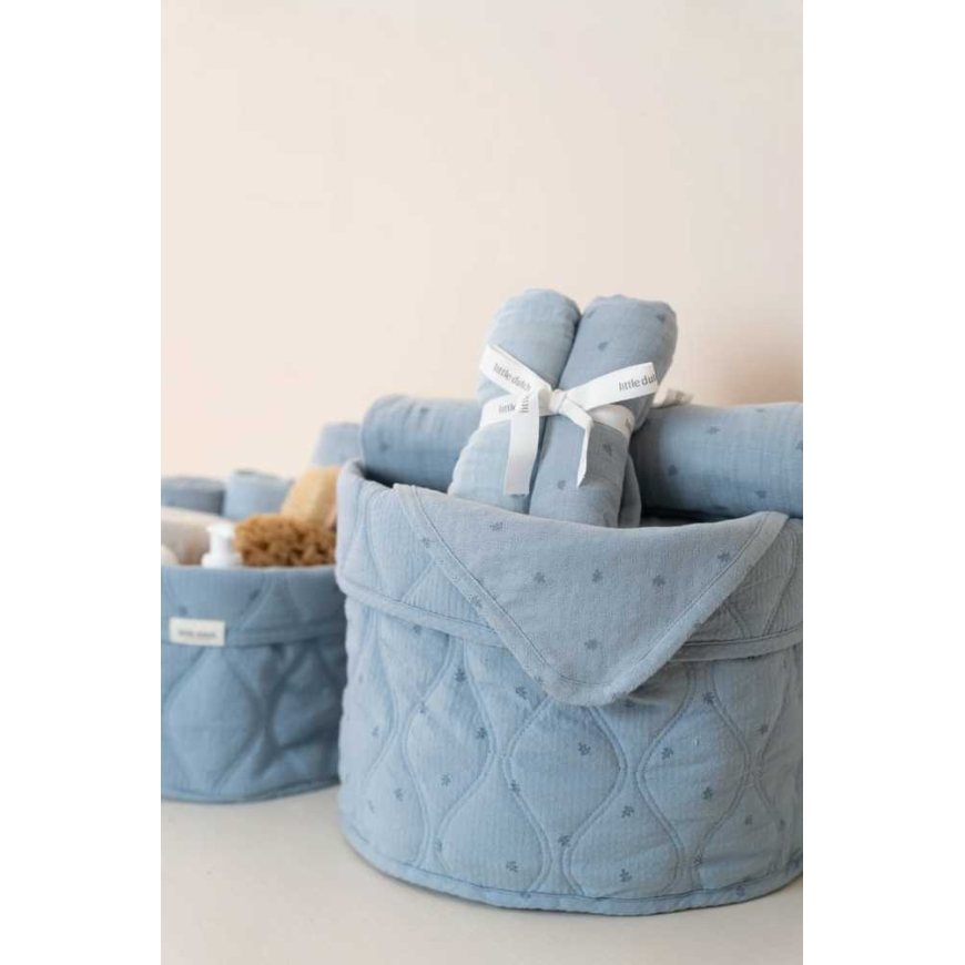 Little Dutch sauskelnės 70x70cm Pure Denim Mėlyna – 2