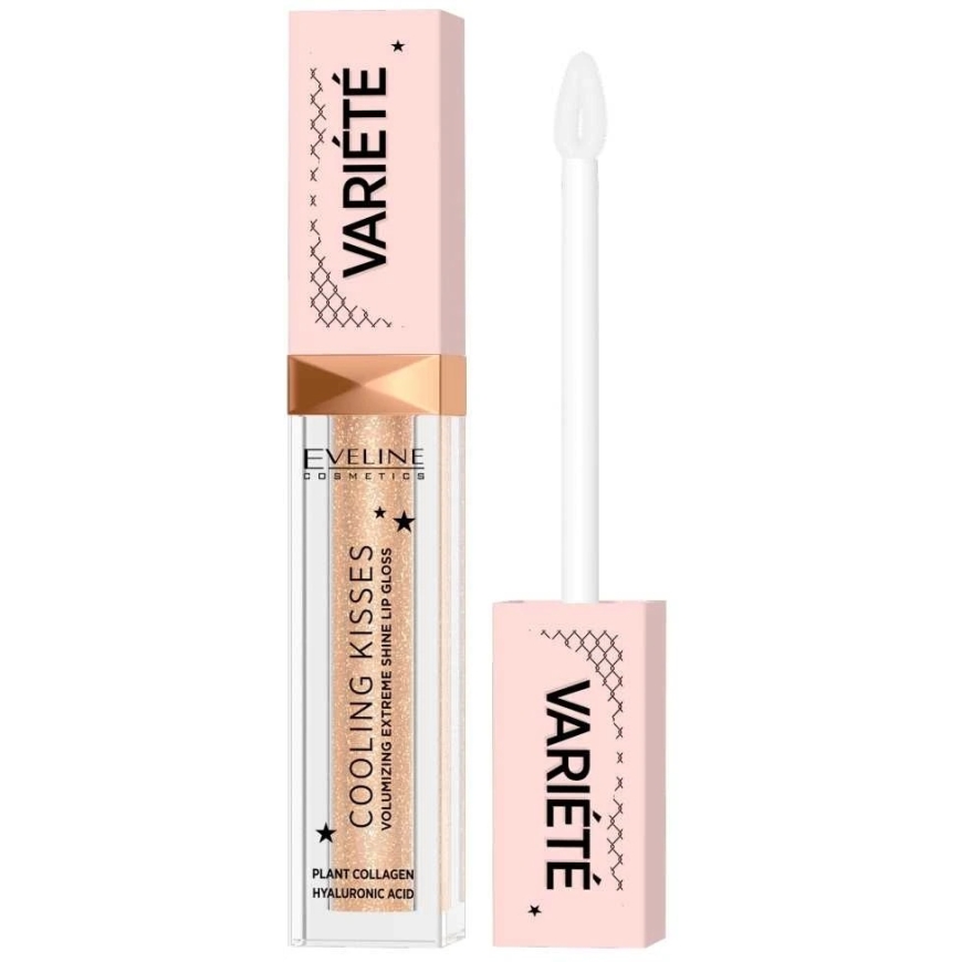 Eveline Cosmetics Variete lūpų spīdums ar atsvaidzinošu efektu 01 Ice Mint 6.8ml