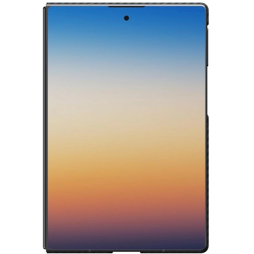 PITAKA Edge vāks Samsung Galaxy Z Fold8, melni pelēkā krāsā – 2