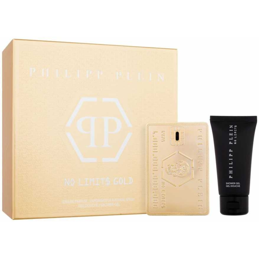 Philipp Plein No Limit$ Gold kinkesett meestele (EDP, 50 ml + dušigeel, 50 ml) – 2