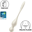 SATISFYER LOVE BIRDS 1 CONNECT APP Balts SATISFYER LOVE BIRDS 1 CONNECT APP Balts