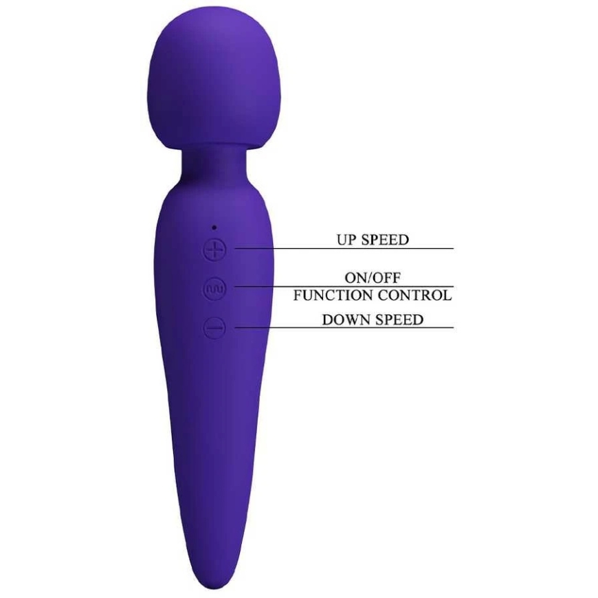 Pretty Love Smart PRETTY LOVE - Meredith Dark Violet, 5-speed control levels Memory function 7 vibration functions – 5