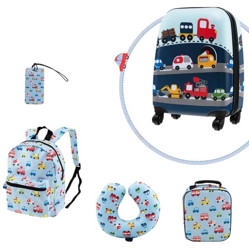 Travel Marko Suitcase and Accessories Set, 5 Pieces – Vehicle – 4