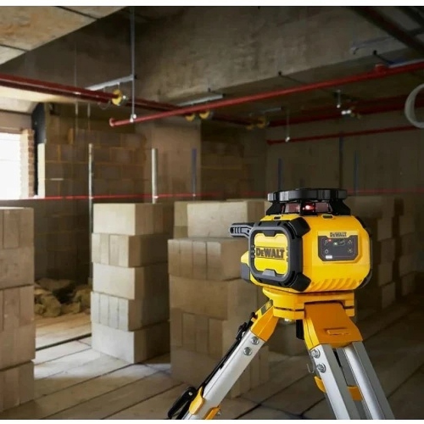 Rotacinis lazerinis nivelyras su imtuvu DeWalt DCLE15211RL-QW – 3