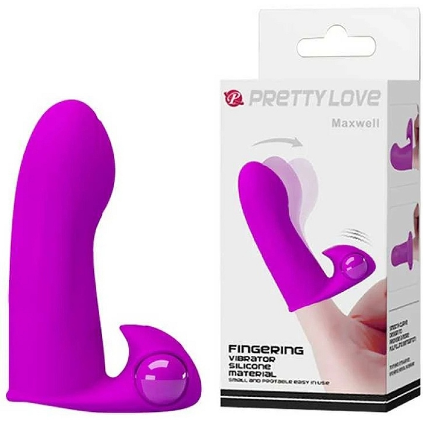 „Pretty Love“ G taško klitorio pirštų stimuliatorius su vibracija, 8 vnt. – 2