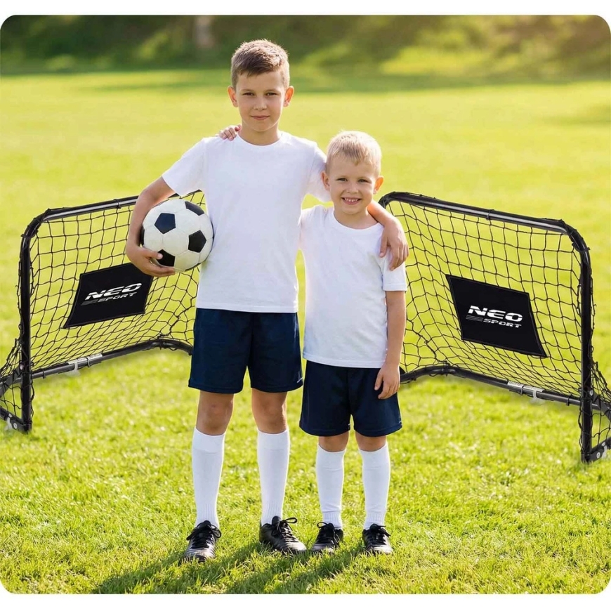 Neo-Sport Futbola vārtu komplekts, 2 gab., 60 x 45 x 25 cm, NS-486 – 5