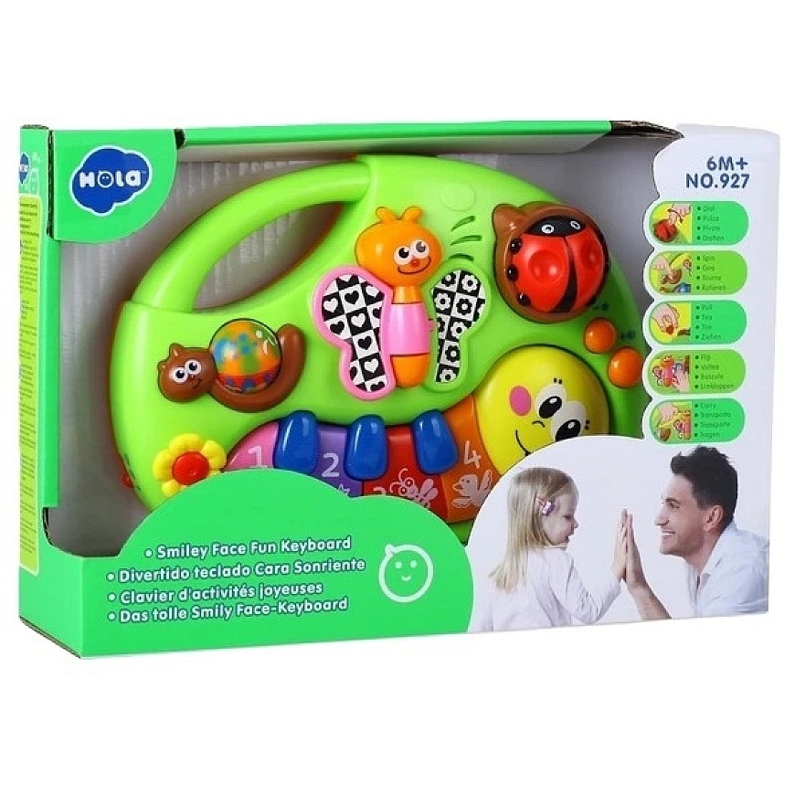 Anek Smily Play -näppäimistö iloisella naamalla Hola SmilyPlay SN782 47821