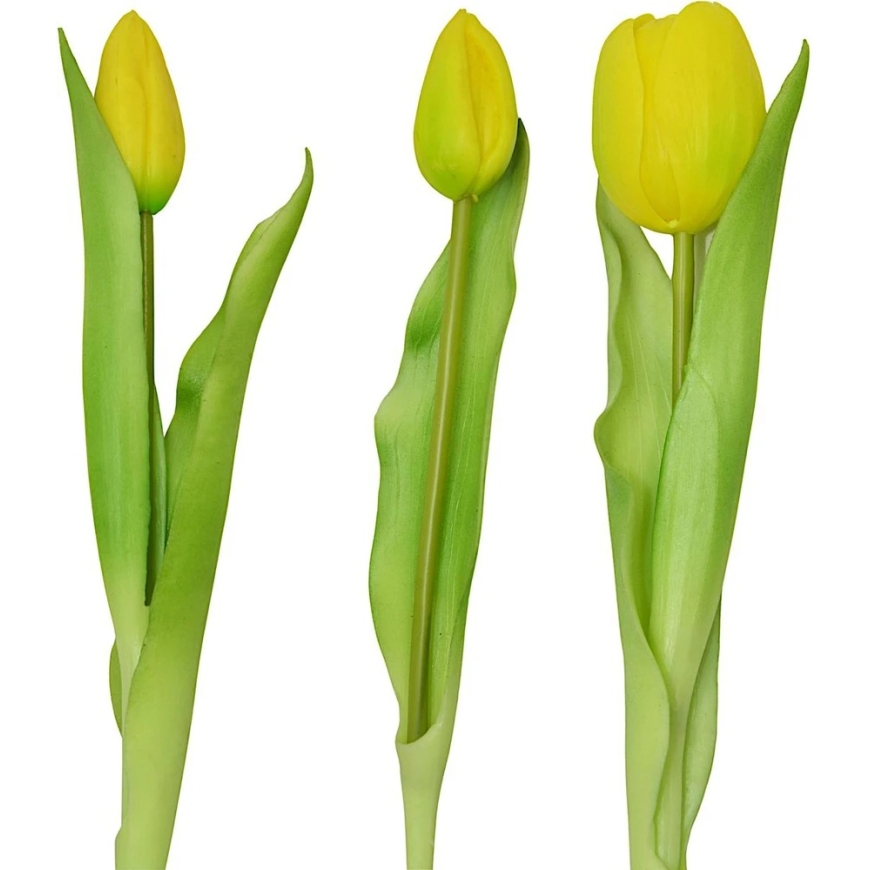 Saska Garden Keltaisten tulppaanien kimppu 31 cm koriste – 2