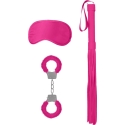 Ouch By Shots Ouch! Introductory Bondage Kit 1 - Rožinė Ouch By Shots Ouch! Introductory Bondage Kit 1 - Rožinė