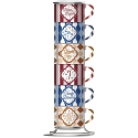 Bialetti Candyland Do Espresso 6 vnt. x 60 ml mėlyna Bialetti Candyland Do Espresso 6 vnt. x 60 ml mėlyna