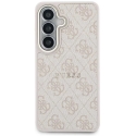 Guess PU ādas 4G zelta rāmja magnētiskā soma Samsung Galaxy S26+ rozā krāsā Guess PU ādas 4G zelta rāmja magnētiskā soma Samsung Galaxy S26+ rozā krāsā